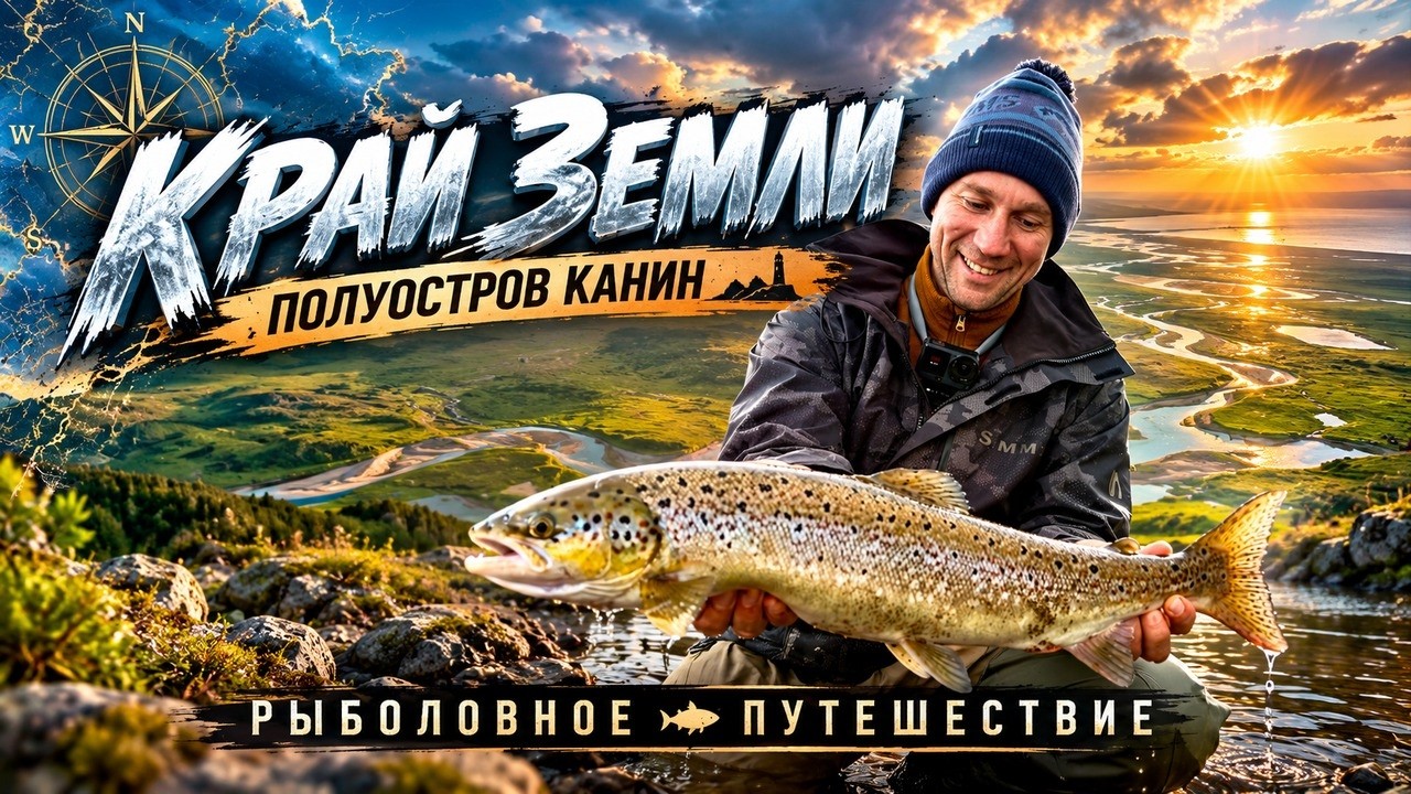 Рыбалка на полуострове Канин
